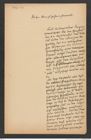 k.k. naturhistorisches Hofmuseum, Intendanzakten 1885-1896 (Hauer), Aktenzahl Z.437/1888, Seite 1